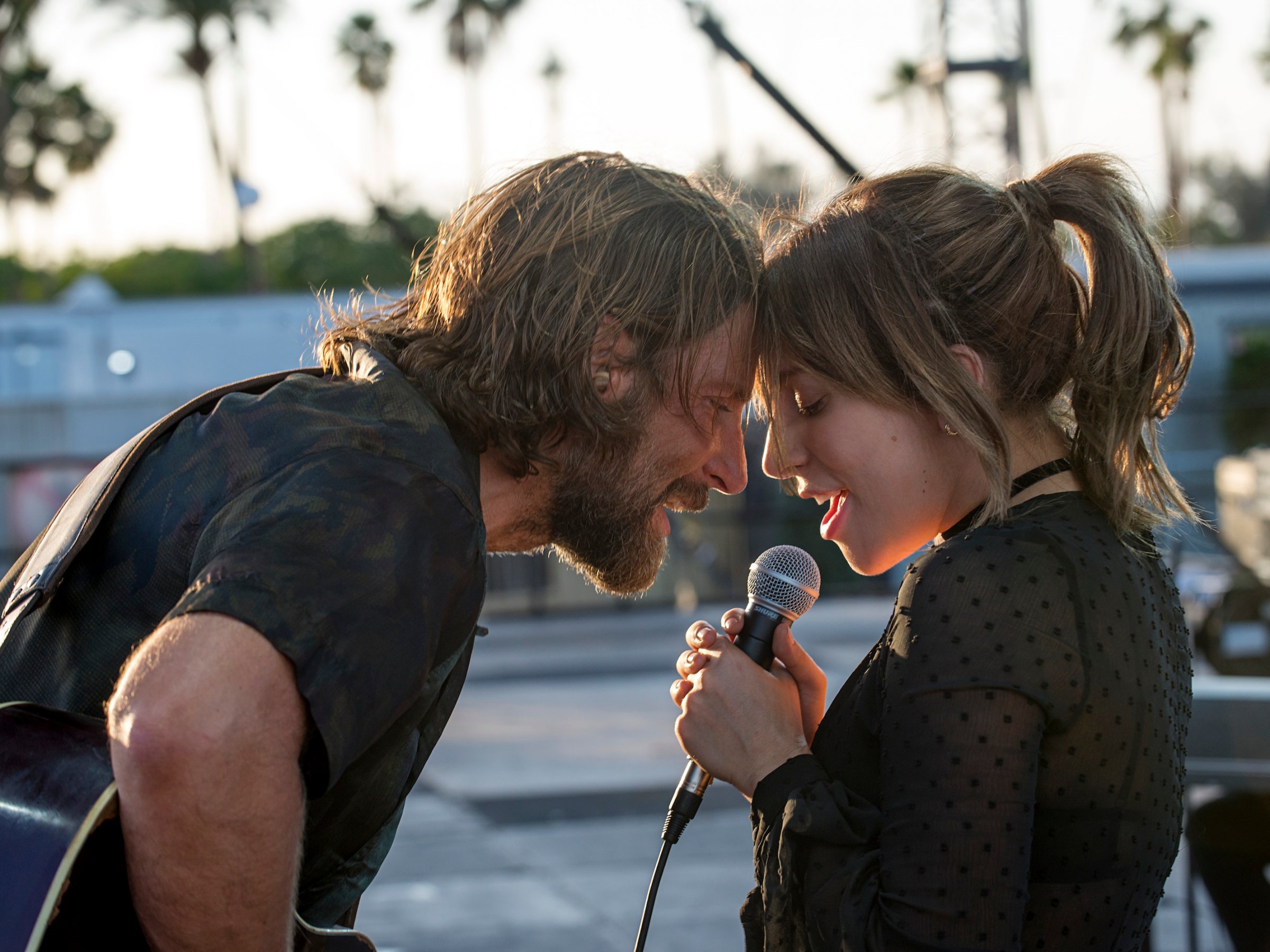 Bradley Cooper and Lady Gaga in A Star Is Born (2018)