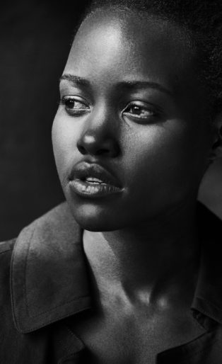 Lupita photographed by Peter Lindbergh