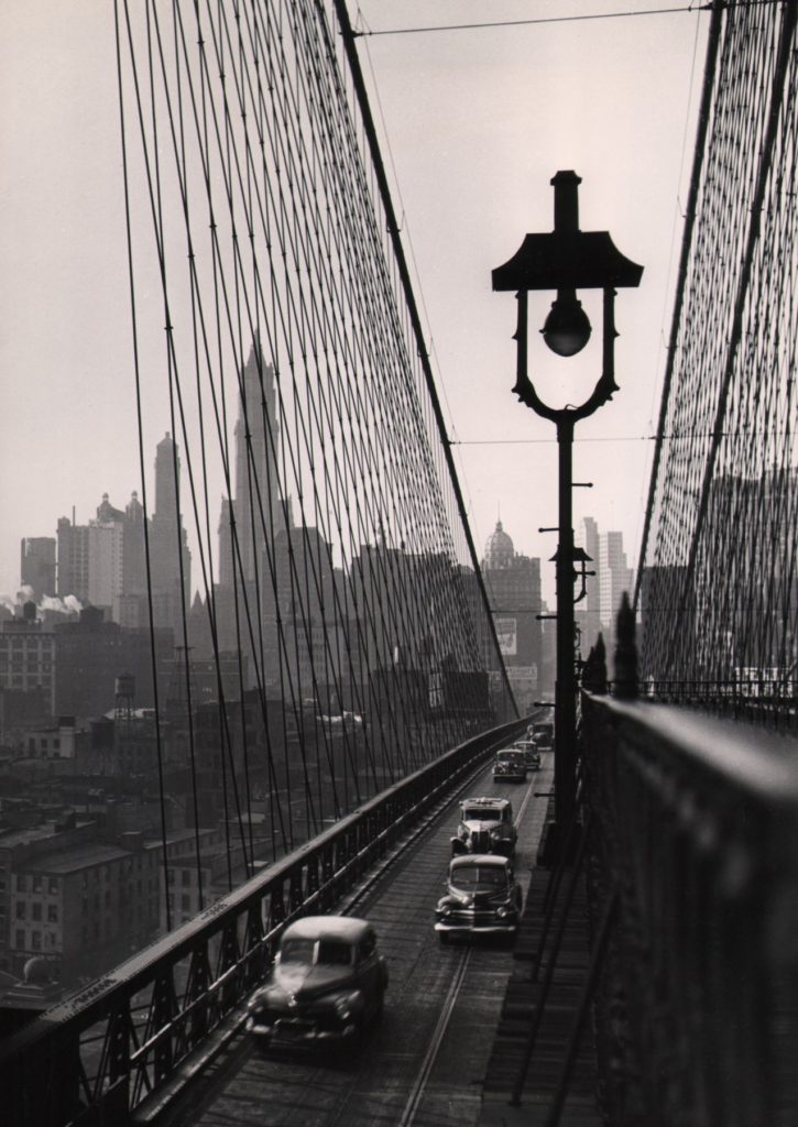 Brooklyn Bridge by Esther Bubley; courtesy of Keith de Lellis Gallery