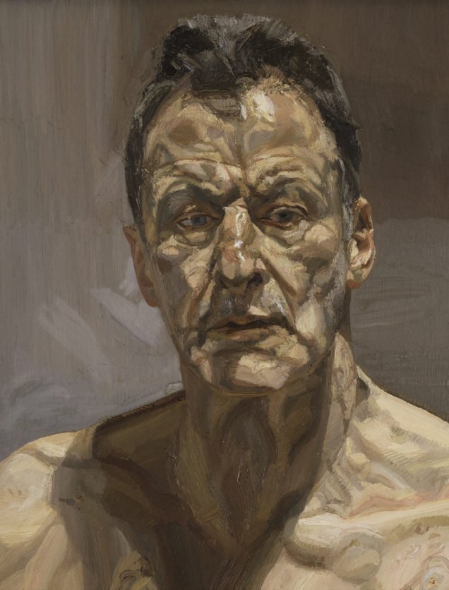 Reflection (Self Portrait) by Lucian Freud
