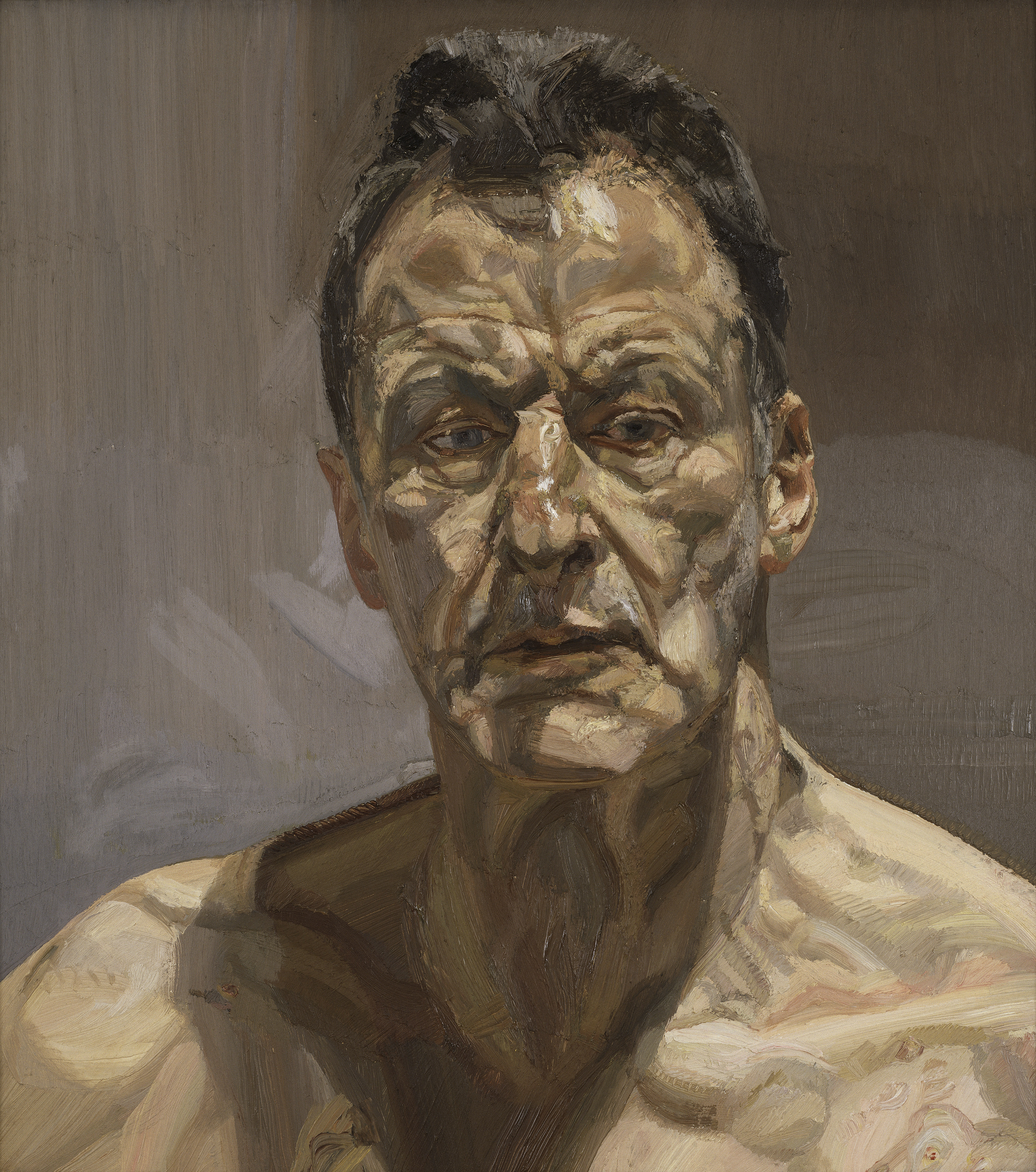 Reflection (Self Portrait) by Lucian Freud
