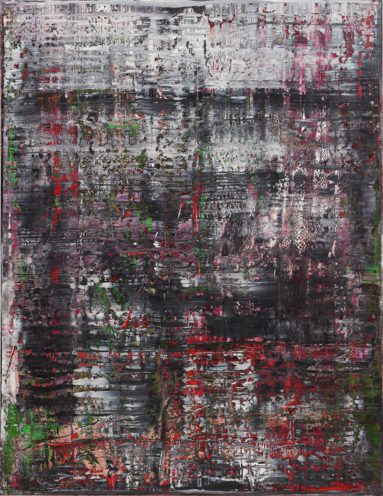 Gerhard Richter (German, b. 1932). Birkenau, 2014