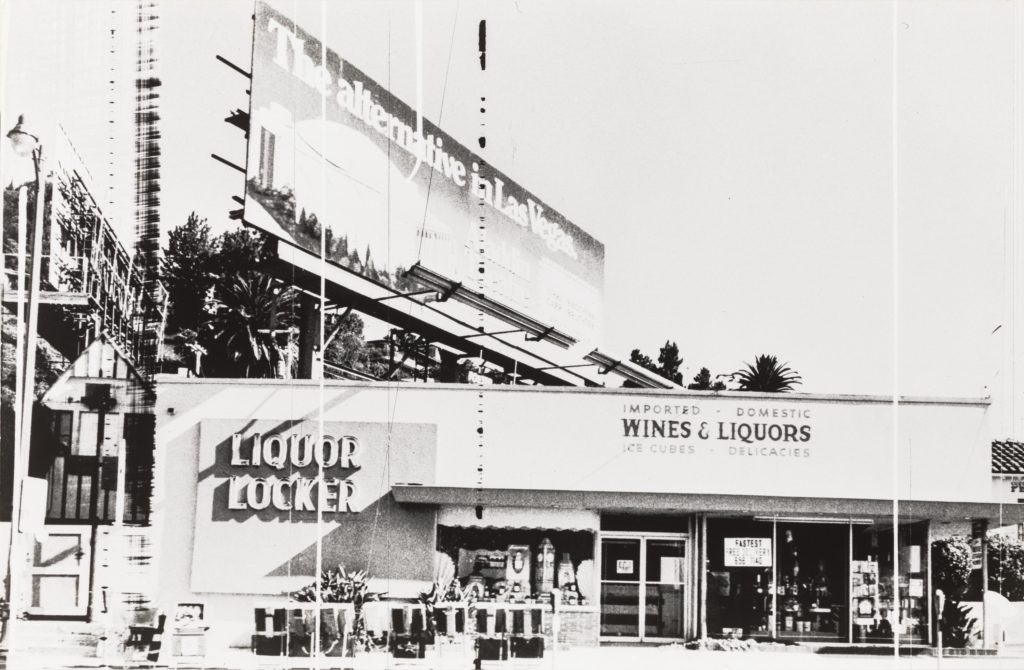 Motorized Photographs of Sunset Blvd. and Other L.A. Streets Ed Ruscha
