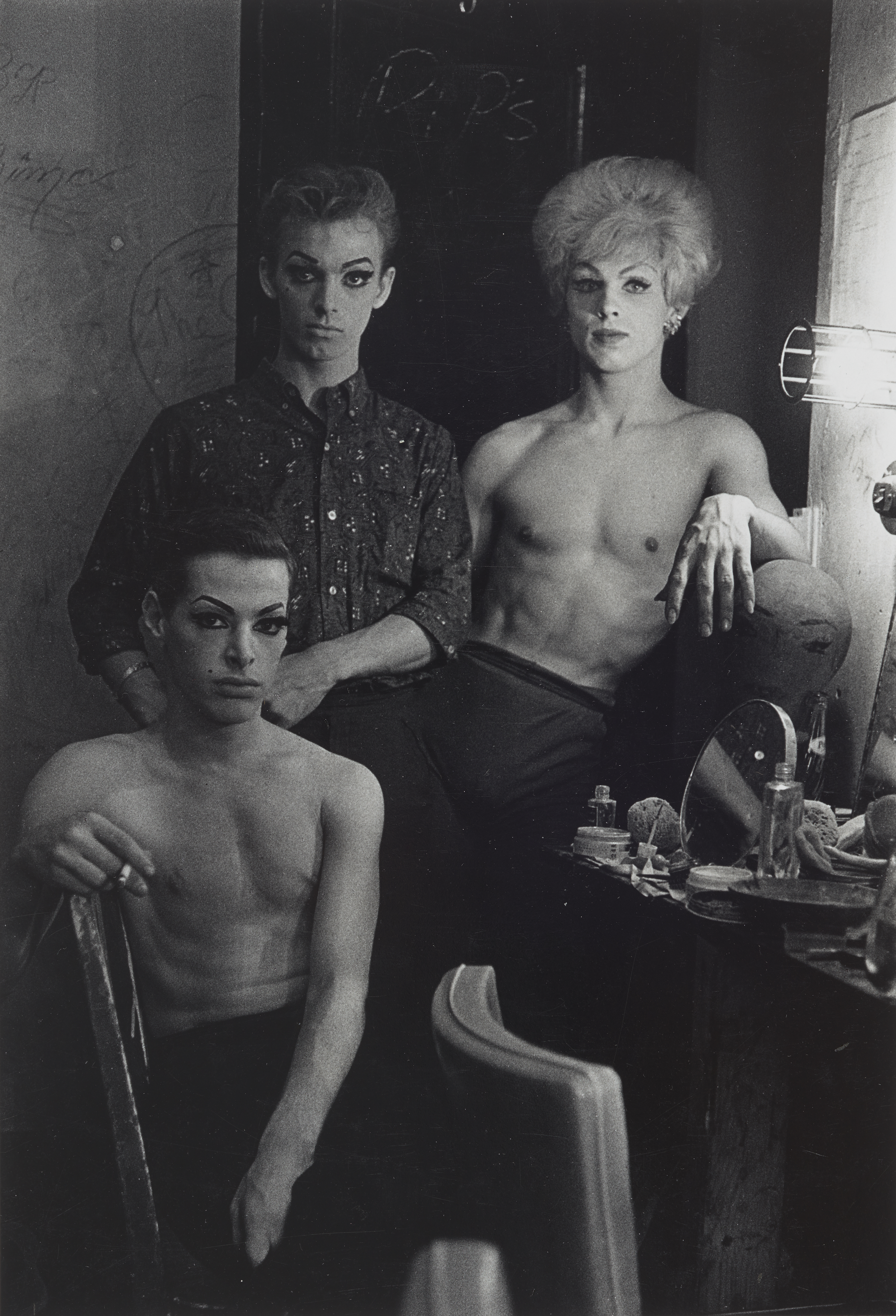 Arbus Three female impersonators