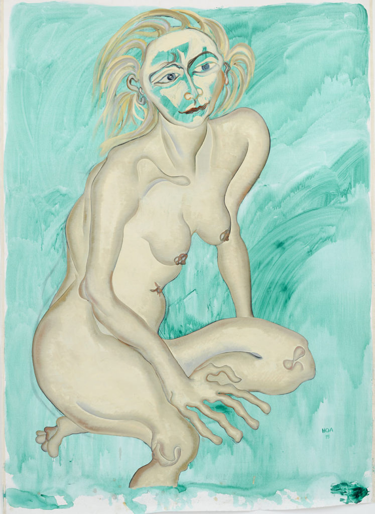 The Siren (Alex Wolkovicz), 2015, Helen Oliver Adelson; Courtesy of Howl! Happening Gallery