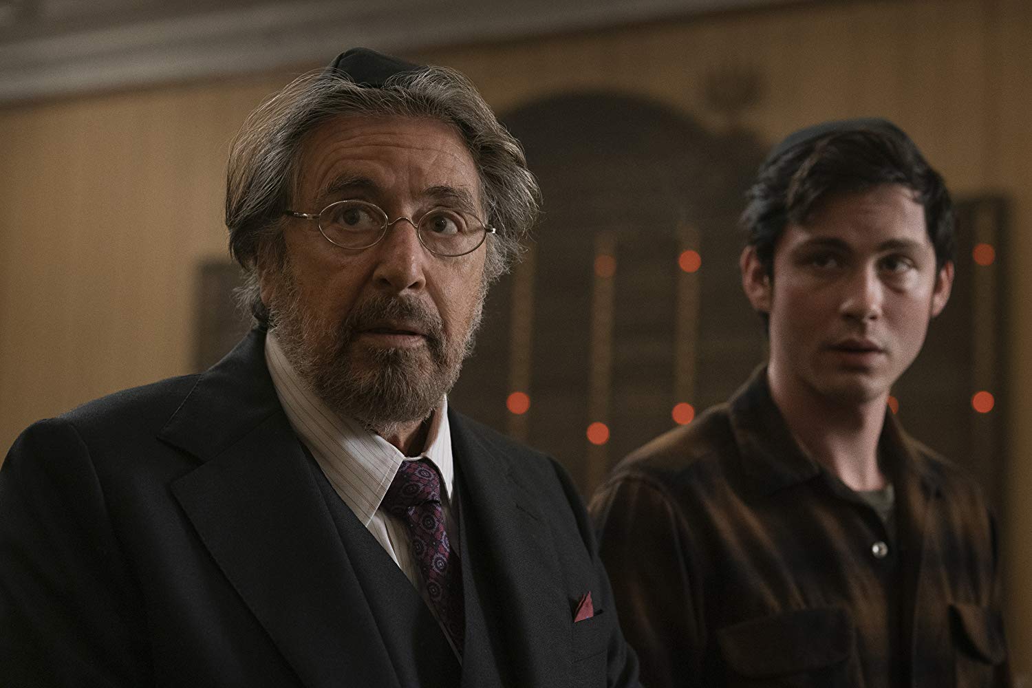logan lerman al pacino hunters