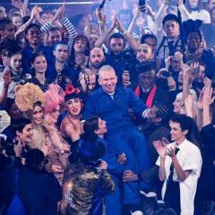 close of jean paul gaultier's last show