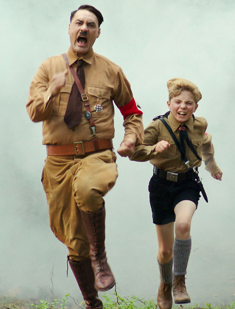 taika waititi roman griffin davis running in jojo rabbit
