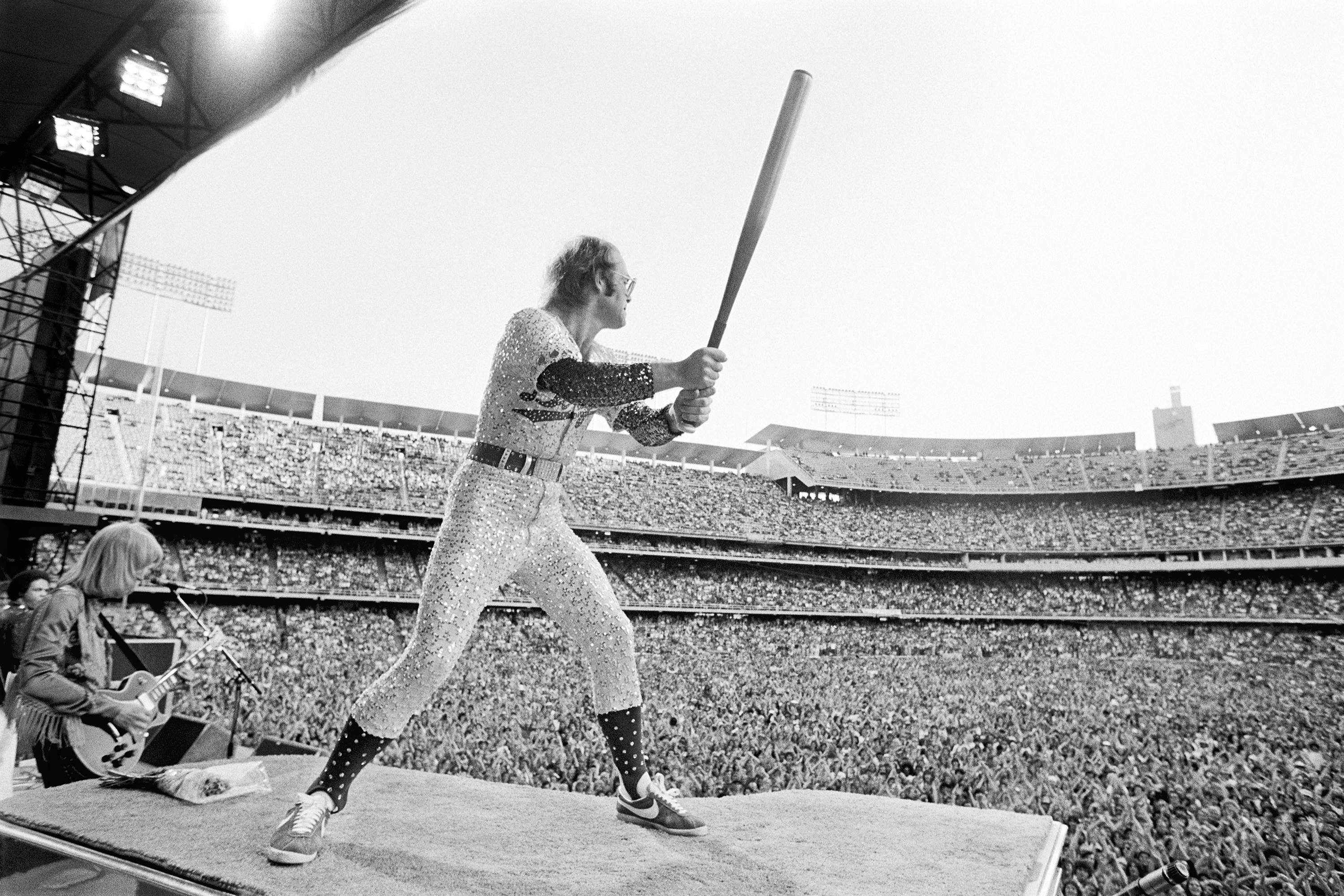 Elton John by Terry O'Neill Courtesy of The Morrison Hotel Gallery
