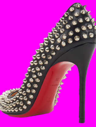 Louboutin spiked heels