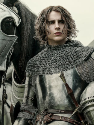 timothee chalamet in the king on netflix