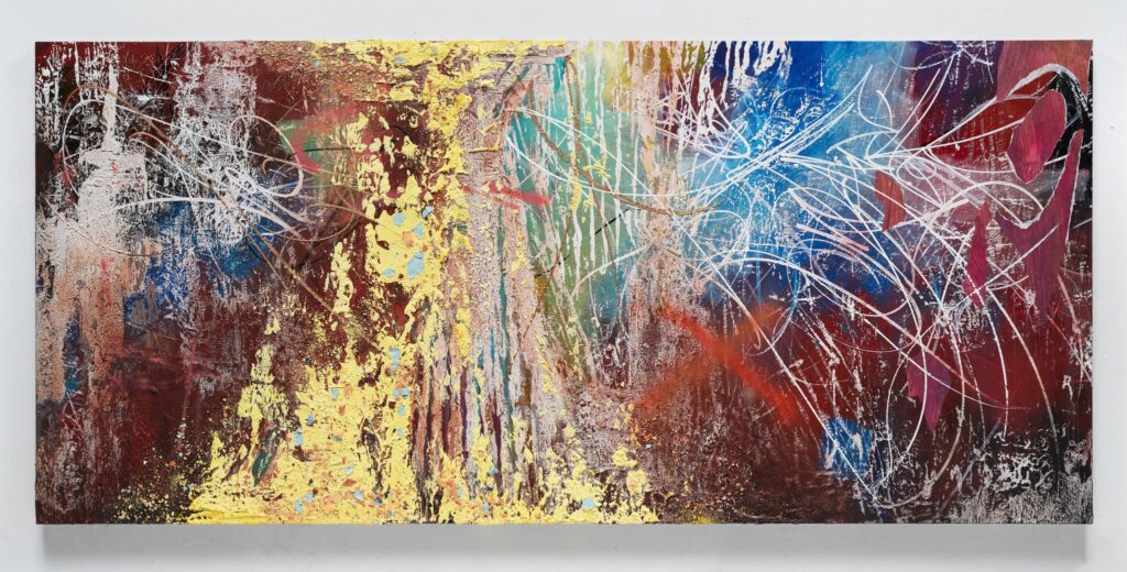 José Parlá - Agree for Your mind to be Free; Courtesy of The Bronx Museum