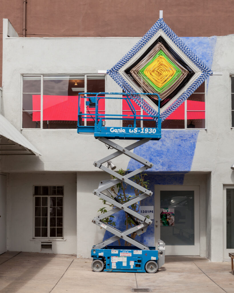 Jessica Stockholder - Lift Series, 2013; Photo credit: Fredrik Nilsen 