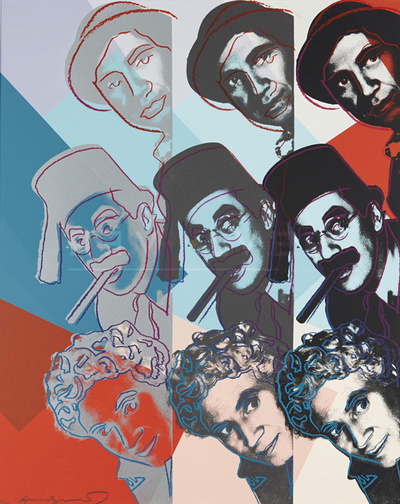 Marx Brothers by Andy Warhol, 1980