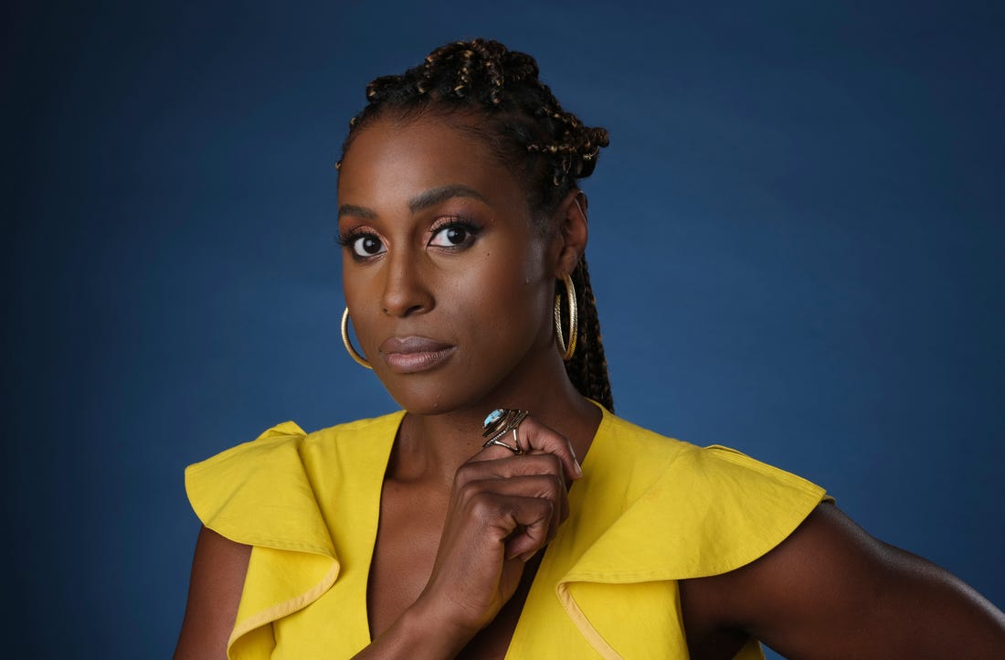 issa rae yellow shirt