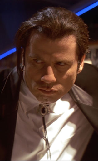 John Travolta in Pulp Fiction