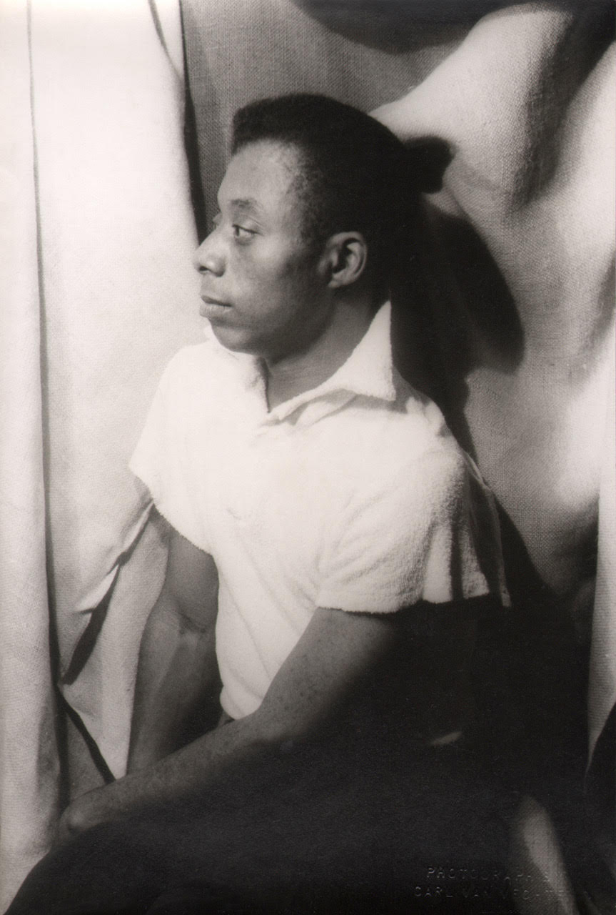 Carl Van Vechten James Balwin 1955; Courtesy of Keith de Lellis Gallery