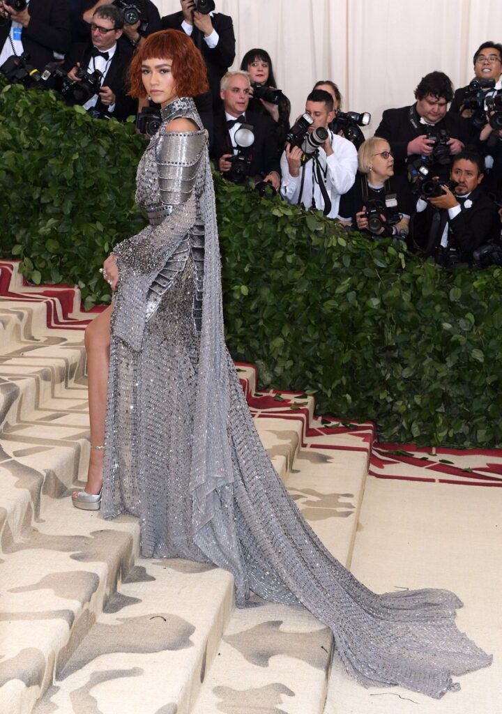 Zendaya as Joan of Arc - Versace