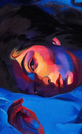 the cover of lorde's 'melodrama'