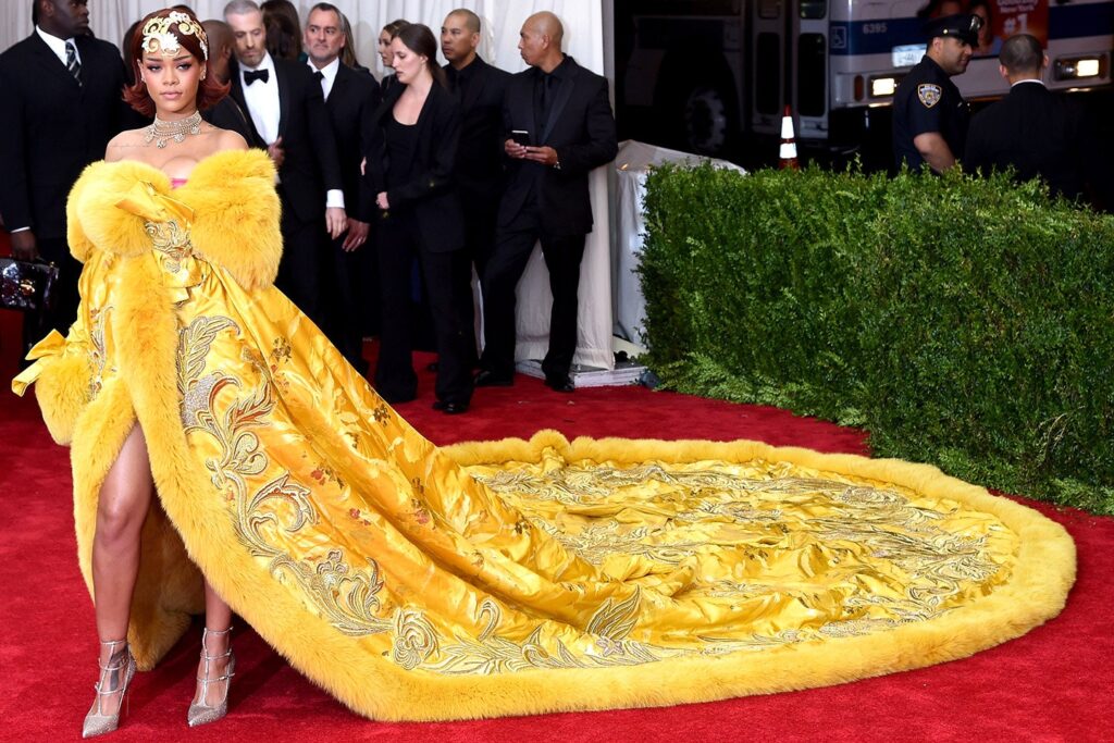 Rihanna designed by Guo Pei