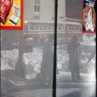Snow Scene, 1960 Saul Leiter Foundation, courtesy Howard Greenberg Gallery, New York