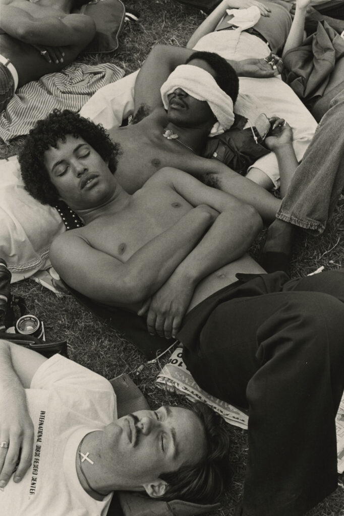 Gay March and rally, New York City, June 1979 © William Gedney photographs and papers, David M. Rubenstein Rare Book & Manuscript Library, Duke University, courtesy Howard Greenberg Gallery, New York