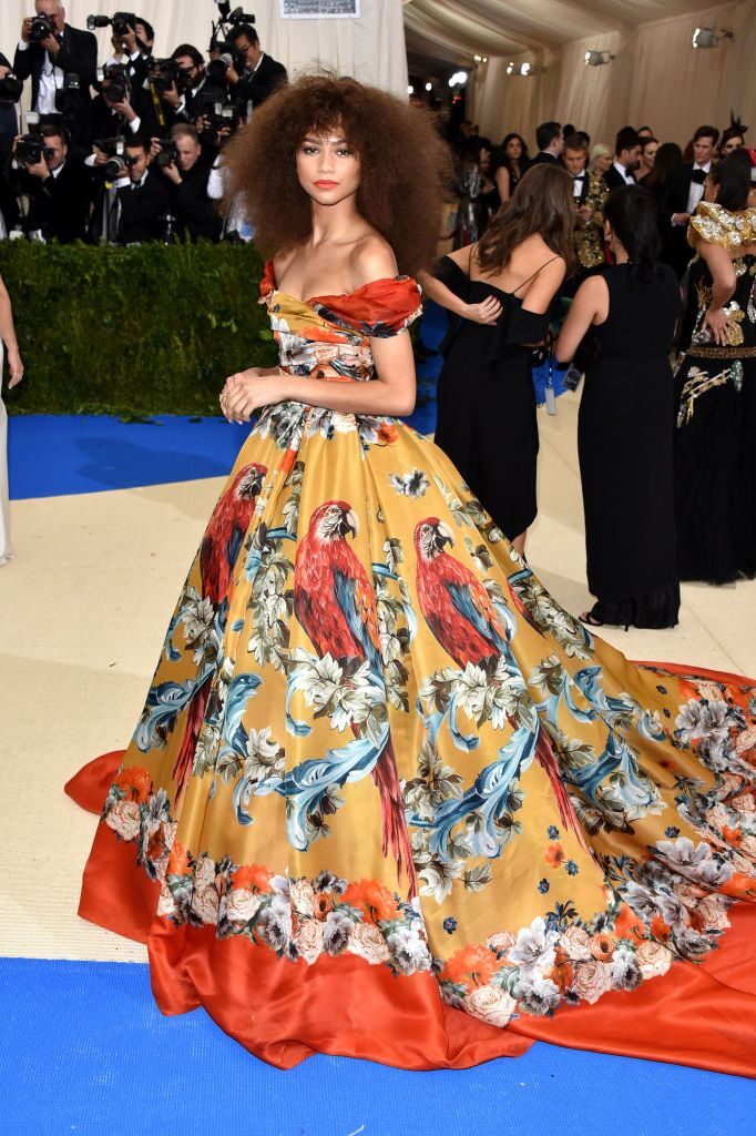 zendaya Courtesy of met gala
