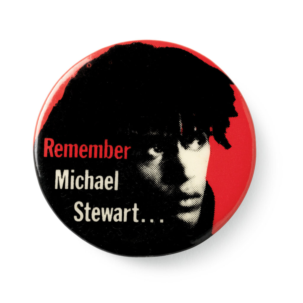 Michael Stewart button