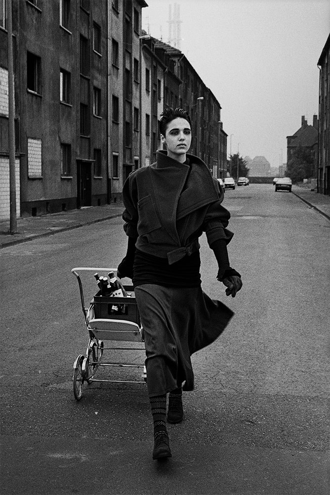 Amanda Cazalet, Duisburg, 1984, © Peter Lindbergh
