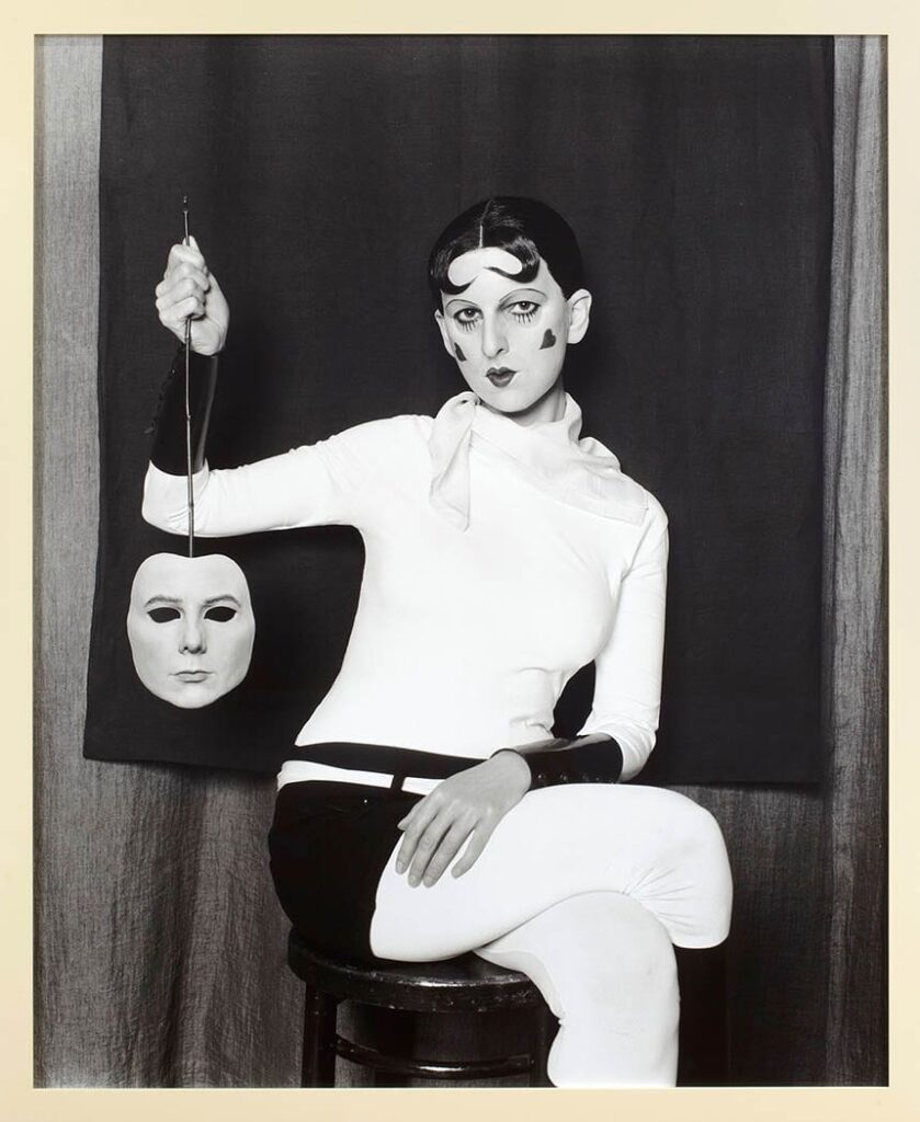 Holding Mask Face, Gillian Wearing and Claude Cahun, 2012