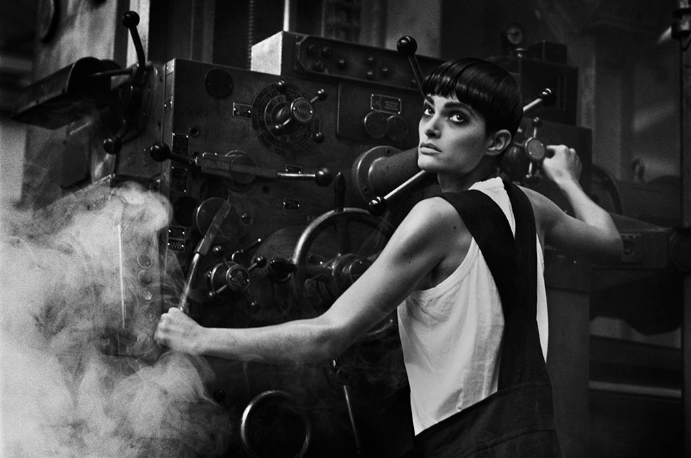 Lynne Koester, Paris, 1984 © Peter Lindbergh