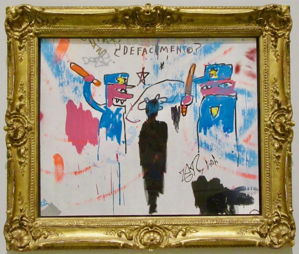 Jean-Michel Basquiat - The Death of Michael Stewart 