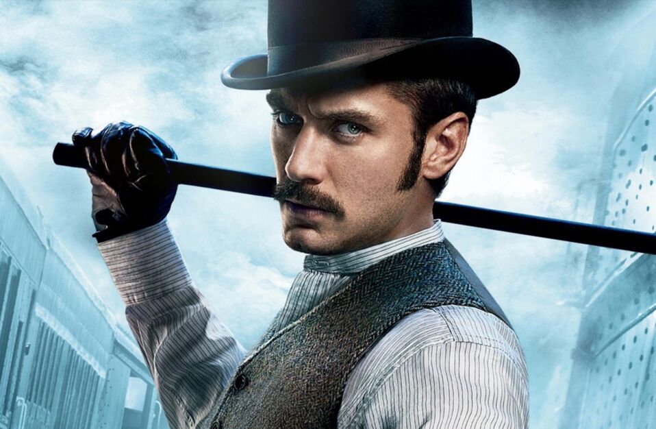 jude law as sherlock holmes