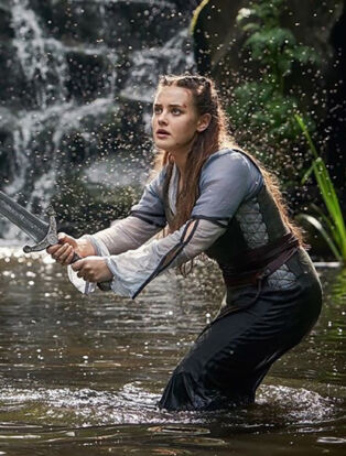 katherine langford cursed netflix