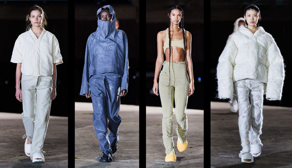 Yeezy runway from Paris March For Fall 2020