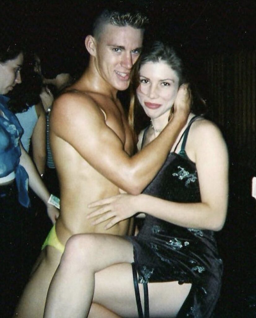 19-year-old Channing Tatum stripping