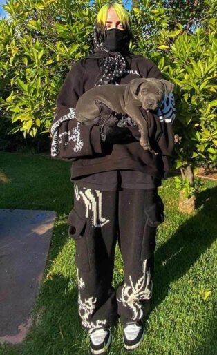 billie eilish and her dog