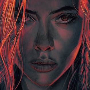 black widow movie poster