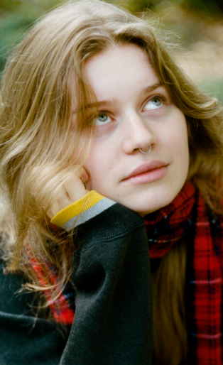 girl in red
