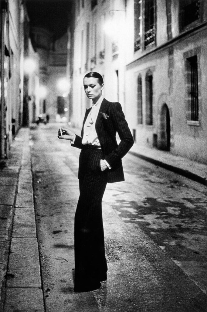 Helmut Newton, Le smoking