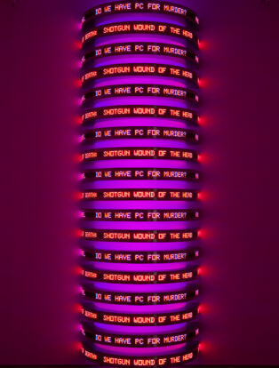 Jenny Holzer, Monument, 2008