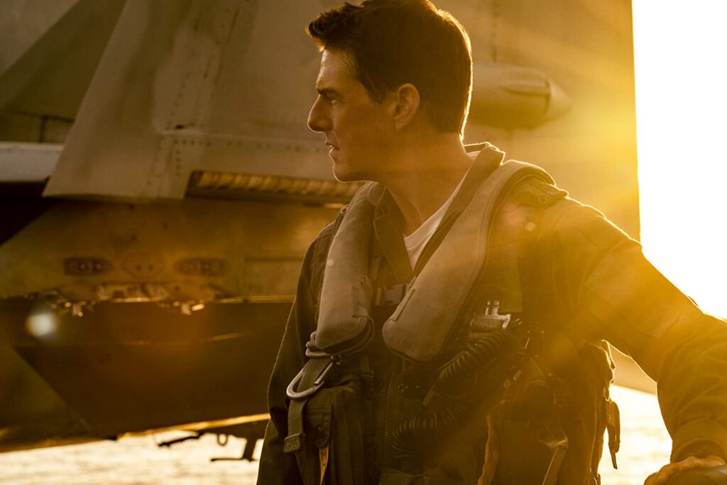 Tom Cruise in Top Gun: Maverick, which is delayed