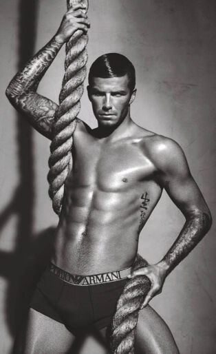 david beckham for armani