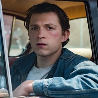 Tom Holland in The Devil All the Time