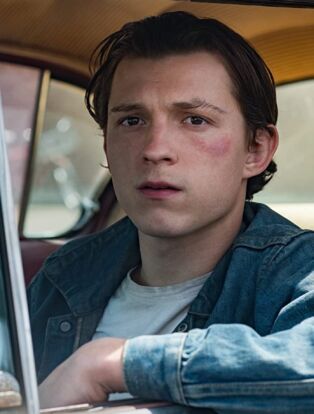 Tom Holland in The Devil All the Time