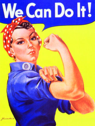 we can do it rosie the riveter