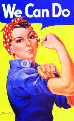 we can do it rosie the riveter
