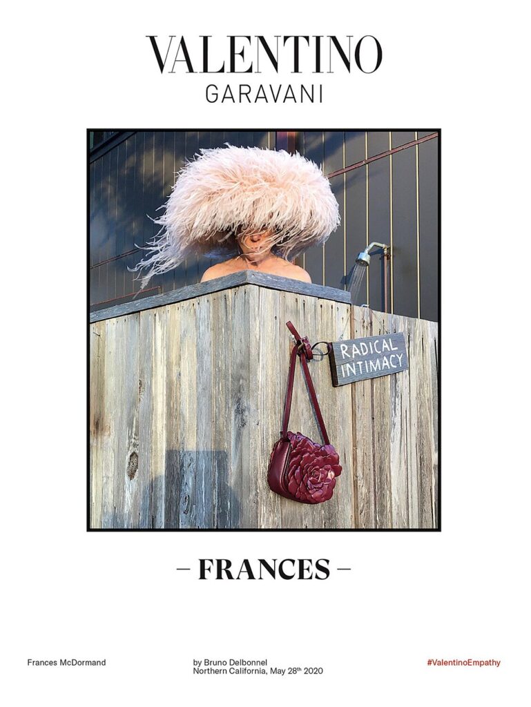 Frances McDormand, Valentino's Empathy campaign