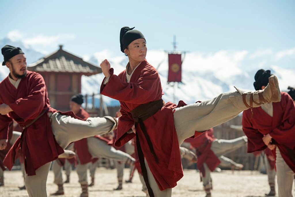 a scene from mulan