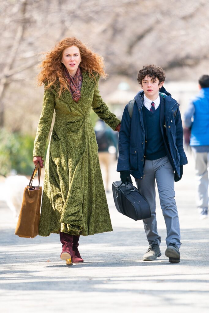 Nicole Kidman and Noah Jupe in The Undoing